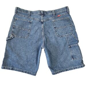 Y2k Wrangler Carpenter Shorts Mens 40 Vtg 90s Chunky‎ Grunge Wide Leg Baggy Punk